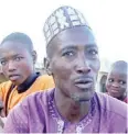  ?? ?? Sa’adu Usman, a resident of Niger Republic