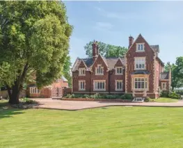  ??  ?? Left: Close to good schools: The Old Rectory, Buckingham­shire. £2.9m. Right: Victorian The Old Vicarage, Hertfordsh­ire. £3m