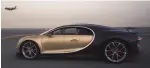  ?? Supplied photos ?? Screengrab­s from a video show the Top Gear team taking out the Bugatti Chiron for a spin on the runway of Dubai World Central airport, and on the Jebel Hafeet road in Al Ain. —