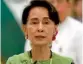  ??  ?? The change.org petition gathered over 365,000 signatures by Thursday
The petition says that the de facto ruler of Myanmar, Aung San Suu Kyi (left), has done virtually nothing to stop the crimes against humanity in her country