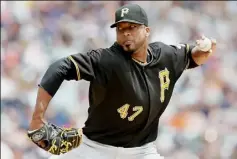  ??  ?? Starting pitcher Francisco Liriano threw seven scoreless innings Thursday in Detroit.