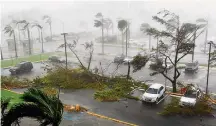  ?? HECTOR RETAMAL/AFP ?? Destruição. Furacão Maria em sua passagem por San Juan