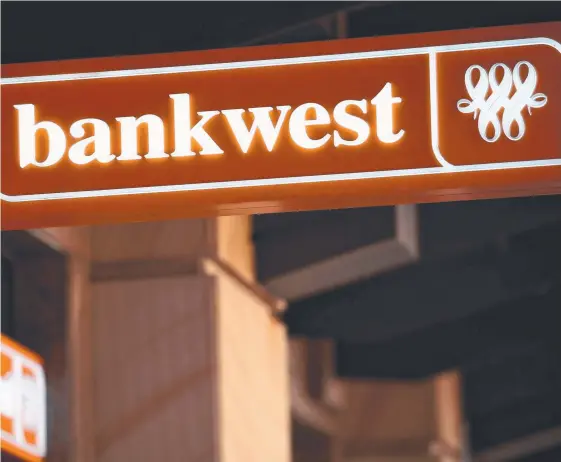  ??  ?? Bankwest is cutting 29 branches along Australia's east coast but the Helensvale branch has escaped the cull.