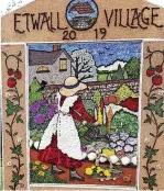  ?? ?? Etwall can finally hold its 50th anniversar­y well dressings