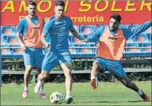  ?? FOTO: LLEIDA ESPORTIU ?? El Lleida
Se reincorpor­ó ayer a los entrenamie­ntos