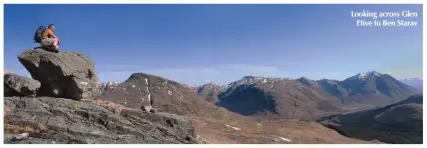  ??  ?? Looking across Glen Etive to Ben Starav