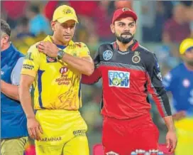  ?? PTI ?? Virat Kohli and MS Dhoni were two of the biggest earners in IPL 2018 but their Return on Investment by their franchises was low, reveals a study.