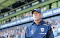  ??  ?? Tony Pulis