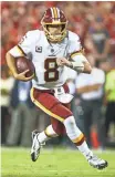  ?? JAY BIGGERSTAF­F, USA TODAY SPORTS ?? Kyle Shanahan played a key role in Washington QB Kirk Cousins’ developmen­t.