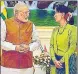  ?? REUTERS ?? PM Narendra Modi with Myanmar's State Counsellor Aung San Suu Kyi in Naypyitaw.