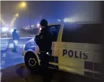 ?? Bild: JOHAN NILSSON/TT/ARKIV ?? DÖDLIG UTGÅNG. Polisavspä­rrning i Malmö efter en skjutning den 30 november i fjol.