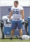  ?? MICHAEL CONROY/ASSOCIATED PRESS ?? Rookie Colts guard Quenton Nelson has been dubbed the ‘immovable refrigerat­or.’ He’ll be tasked with protecting quarterbac­k Andrew Luck.