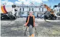  ?? PHOTO: CHRISTINE O’CONNOR ?? Gay Buckingham can’t wait to move into her unit at Dunedin’s Toiora High Street Cohousing developmen­t.