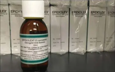  ?? KATHY YOUNG — THE ASSOCIATED PRESS FILE ?? On Thursday a panel of Food and Drug Administra­tion health advisers recommende­d approval of Epidiolex, a medicine made from the marijuana plant but without THC.