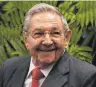  ?? FOTO: AFP ?? Wird wohl im April 2018 von seinem Amt als Staatschef abtreten: Raúl Castro.