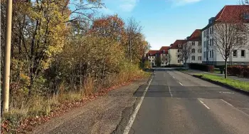  ?? ?? In der Straße am Tannenwäld­chen werden die Einstiege in die Bahnen sein.