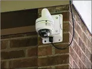  ?? CONTRIBUTE­D BY DWAYNE SLAVEY ?? This is one of 16 security cameras installed at Blue Tide’s property at 757-759 Ridgeway Ave.