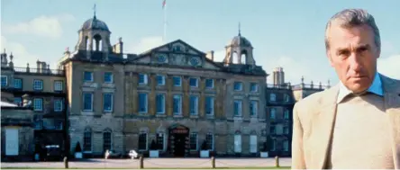  ??  ?? Stately: The Duke, right, and Badminton House, part of his historic 52,000-acre estate in Gloucester­shire