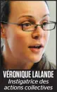  ??  ?? actions collective­s Instigatri­ce des VÉRONIQUE LALANDE