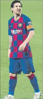  ??  ?? Messi es el único que ha marcado