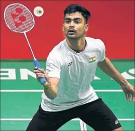  ??  ?? ■ World No. 23 Sameer Verma stunned Asian Games champion, Indonesia’s Jonatan Christie, in a closely fought match. GETTY IMAGES