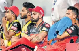  ?? PTI ?? RCB skipper Virat Kohli says it’s difficult to find motivation when the team is losing badly.