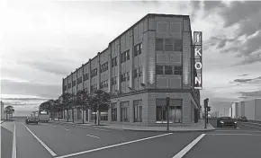  ?? ANDERSON ARCHITECTS ENGBERG ?? Kalan Haywood Sr.'s investment group received $9 million in taxpayer-backed loans for a boutique hotel proposed for Milwaukee's north side, the Ikon.