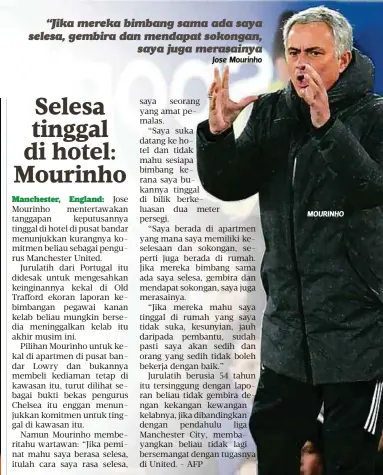  ?? Jose Mourinho ?? MOURINHO