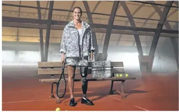  ?? Nelson Rosier / Dior ?? Pauline Déroulède, triple championne de France de tennis fauteuil, a rejoint la famille LVMH, aux côtés de la Maison Dior.