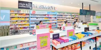  ?? ?? WATSONS Pharmacies offer an extensive range of health and wellness products.