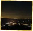  ??  ?? Der Blick auf Sonthofen, nachts um halb zwölf.