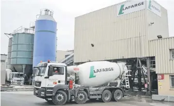  ??  ?? The forecast cuts are due to Lafarge’s cumulative 9MFY17 results coming in at RM135 million net loss – severely missing the mark of the bank’s net loss forecast of RM36.5 million and consensus forecast of a net profit of RM18.5 million.