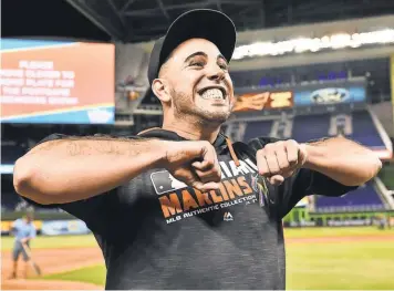  ?? STEVE MITCHELL, USA TODAY SPORTS ?? In addition to his pitching skills, Marlins ace Jose Fernandez gained fans with his exuberant and engaging personalit­y.