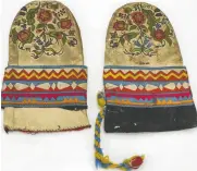  ?? ?? Items featuring Métis beadwork and embroidery are part of a community collection in Victoria, B.C. amassed by Gregory Scofield, a Métis poet and author, through online auctions and travel. Scofield says any discussion with the Vatican should focus on granting Indigenous scholars full access to the collection and ultimately bringing artifacts back to Canada.