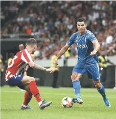  ??  ?? Sorprende. La preparació­n del Atlético de Madird los pone como uno de los equipos a vencer en La Liga.