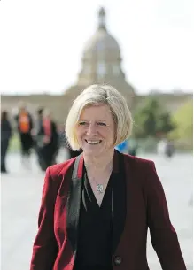  ?? LARRY WONG ?? The Alberta NDP is hoping that Premier Rachel Notley’s charisma will help lead the party to victory in this year’s provincial election.