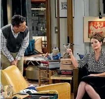  ??  ?? Jack and Karen in Will and Grace.