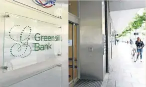  ?? REUTERS ?? Greensill Bank, en el centro de Bremen (Alemania).