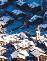  ??  ?? FAR LEFT: The new La Daille gondola LEFT: Val d’Isère has been recognised as a skiing destinatio­n since the 1930s RIGHT AND BELOW: VIP Ski’s catered Club Aspen chalet in the heart of Val d’Isère