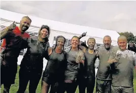  ??  ?? Pictured are the Barrow-upon-Soar runners which include Dean Tonks, Suzette Willson, Katy March, Martha Tickell, Millie Tonks, Mark March and Lee Pullen.