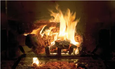  ?? ?? Whatever their purpose, fireplaces should be used with care. (Dreamstime/tns)