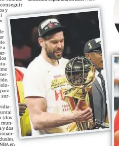  ?? // ABC ?? Conquistó el anillo de la NBA con los Toronto Raptors en 2019