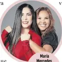  ?? ?? María Mercedes Pacheco vuelve al teatro junto a la actriz Hilda Saraguayo.