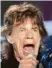  ??  ?? Mick Jagger