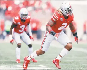  ?? Paul Vernon / Associated Press ?? Ohio State defensive end Chase Young won’t play Saturday against Maryland due to a possible NCAA violation in 2018.