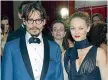  ??  ?? Vanessa Paradis La loro storia è durata 14 anni e hanno avuto due figli: Lily Rose e Jack