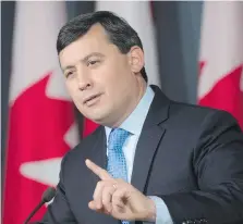 ?? ADRIAN WYLD/THE CANADIAN PRESS ?? Conservati­ve leadership candidate Michael Chong would be Andrew MacDougall’s choice to helm the Conservati­ve party — a bold, brave and principled politician with a touch of grace.