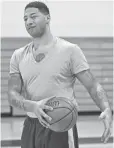  ?? ROBERT HANASHIRO, USA TODAY SPORTS ?? “I need the same type of support as anyone who is struggling,” says Royce White, who had a short stint in the NBA.