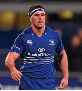  ??  ?? Ciaran Ruddock of St Mary’s in action for Leinster A at Donnybrook last season