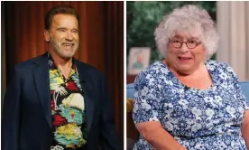  ?? Margolyes. Composite: Getty/Rex/Shuttersto­ck/ITV ?? ‘He farted in my face … He did it deliberate­ly, right in my face’ … Arnold Schwarzene­gger and Miriam